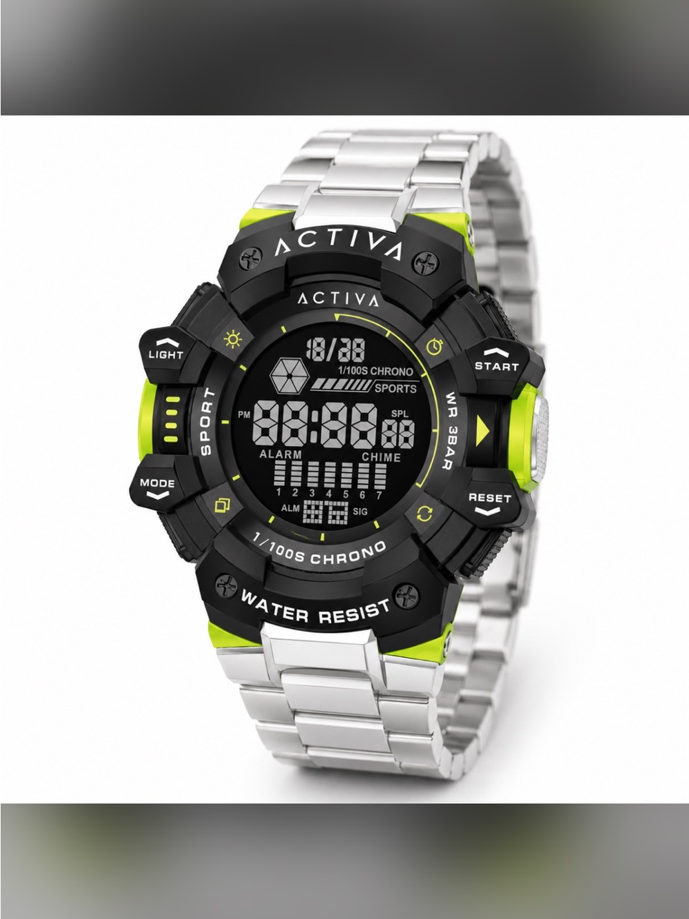 ACW8050-003 - Activa X
Invicta Digital Essentials Men's Watch - 50mm, White